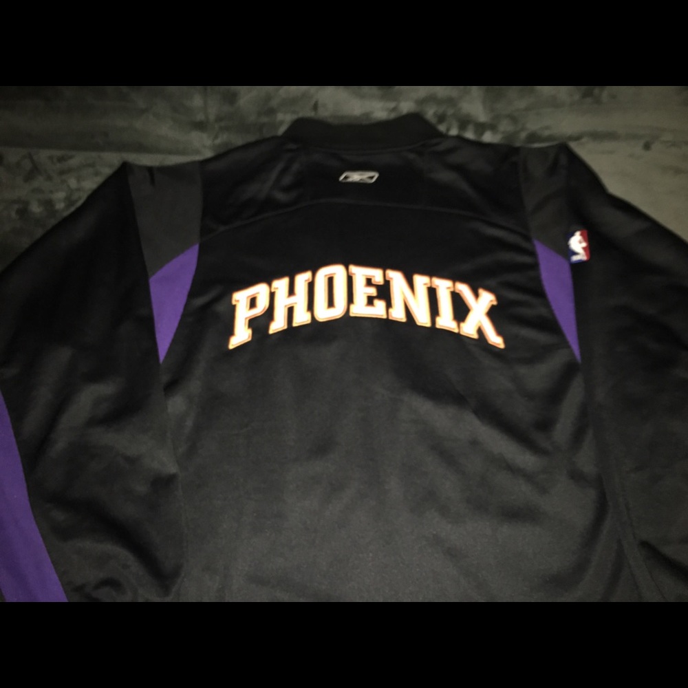 Vintage NBA AUTHENTIC Phoenix Suns Reebok Warm Up Steve Nash Era EXTREMELY RARE